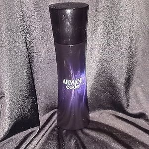 Armani code perfume 1.0 oz